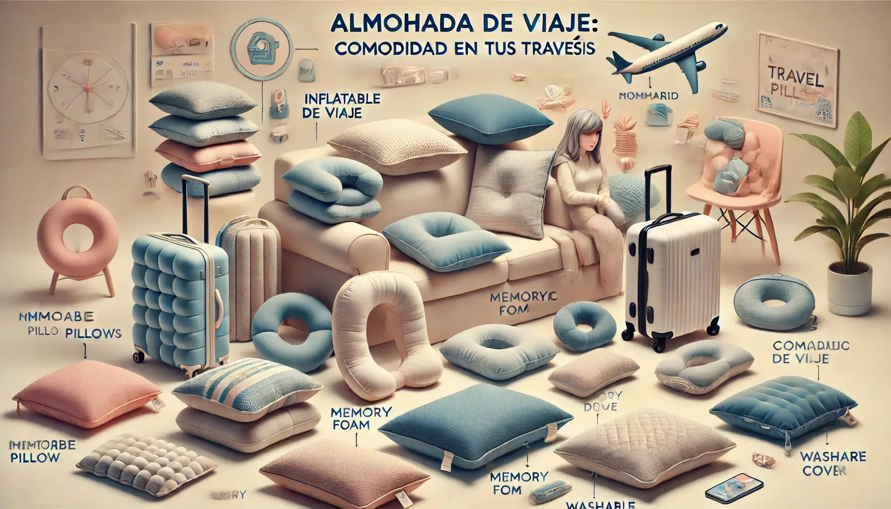 Almohada de viaje