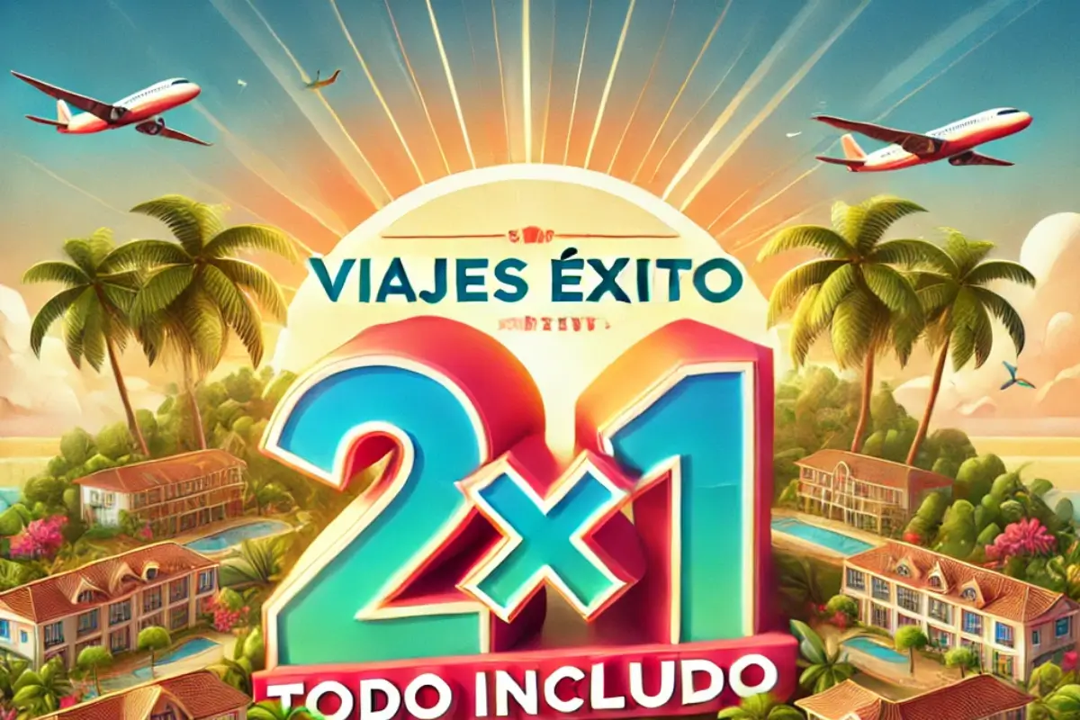 viajes exito 2x1